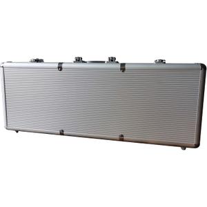 SEETOOOGAMES 500pcs Capacity Empty Aluminum Poker Chip Case Only