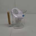 Epic Water Filters Pure Filter Pitchers for Drinking Water, 10 Cup 150 Gallon Filter, Tritan BPA Free, Removes Fluoride, Chlorine, Lead, Forever Chemicals (White & Bamboo)