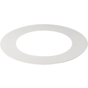 Kichler Direct-to-Ceiling Universal Goof Ring, For Use with 6" round interior downlight fixtures, White, (8.25" W)