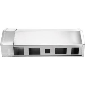 Hisencn Stainless Steel Heat Manifold Replacement Kit for Masterbuilt Gravity Series 800, Fits MB20040122 MB20040221, Ultra-Durable & Rust-Proof, OEM Part: 9904200046