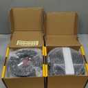 2 inch 5x4.5 Wheel Spacers for XJ KJ KK TJ ZJ KJ KK, dynofit 80.5mm Hub Bore, 1/2"-20 Thread Pitch 5x114.3 Forged Spacer for Cherokee Explorer Wrangler Mustang Liberty Grand Cherokee Falcon