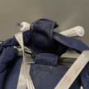 MTWML Portable High Chair for Table,Hook On High Chair That Attaches to Table,Space Saver Clip On Counter Seat for Baby,Easy Clean Baby Feeding Clamp Seat with Carry Bag for Travel(Pure-Blue)