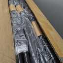 Yapamar Folding Chair 4-Pack, Leather Padded Folding Chairs, Easy to Use and Store, Outdoor and Indoor, for Home, Office, Party, Comfy, Black