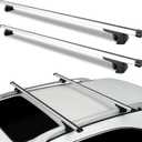 SYDSZ Car Roof Rack Cross Bars 53 Thick Aluminum Crossbars Universal Roof Rack, Fits Most Vehicles with Existing Raised Side Rails with Gap