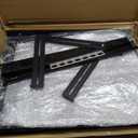 1 Pcs 1u Sliding Rack Shelf, Mounting 21.7-35.4 Inch Depth