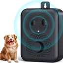 Anti Barking Device, Dog Barking Control Device with 3 Modes, Ultrasonic Dog Barking Deterrent Devices for Indoor & Outdoor Use, Safe & Humane Dog Silencer, Bark Box Stops Dog from Barking (Black)