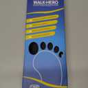 Plantar Fasciitis Feet Insoles Arch Supports Orthotics Inserts Relieve Flat Feet, High Arch (Mens 7-7 1/2 | Womens 9-9 1/2) (Gray)