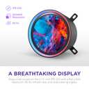 NZXT Kraken Elite 240 RGB 2024 - AIO CPU Liquid Cooler - 240mm Radiator - F240 RGB Core Fan - Customizable 2.72" IPS LCD - NZXT Turbine Pump - AMD AM5, AM4 - Intel LGA 1851/1700, 1200/115X - Black