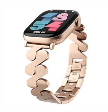 Metal Bands for Apple Watch for Women & Men 38mm 40mm 41mm 42mm, Compatible with iWatch Series 11/10/9/8/7/6/5/4/3/2/1 & SE 3/2/1, Elegant Stainless Steel Bracelet Strap with Secure Clasp, Silver