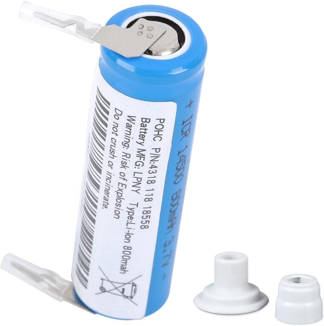 Upgraded Electric Toothbrush Battery Compatible with Philips Sonicare HX6730 HX6930 HX6920 HX6850 HX6710 HX6970 HX6950 HX6910 HX9903 HX9984 Series, with Waterproof Shaft Rubber Pad