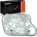 A-Premium Front Right Passenger Side Electric Power Window Regulator Without Motor Compatible with Hyundai Elantra 2007-2008, Elantra 2009 Sedan