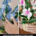 Icons Orchid Flowers Building Set, Exquisite Orchid Bonsai for Adult- Compatible with Lego Flowers, Ideal for Mothers Day Display (1192pcs)