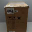 6 in 1 High Chair for Babies & Toddlers, Convertible Wooden Baby Highchair, Table and Chair Set, Baby Feeding Chair, 5-Point Adjustable Harness/4-Position Removable Tray& PU Seat Cushion (Black)