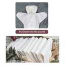 ALVABABY Baby Cloth Diaper 6 Pack with 12 Inserts One Size Cloth Diaper Covers Adjustable Washable Reusable for Baby Girls and Boys