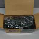 Flexi Hose with 8 Function Nozzle, 50FT - Lightweight Expandable Garden Hose, No-Kink Flexibility, 3/4 Inch Solid Brass Fittings and Double Latex Core - Green