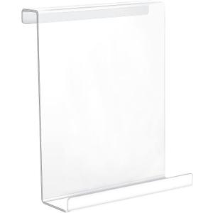 Jetec Treadmill Book Holder, Clear Acrylic Reading Rack for Treadmill Tablet Rack Universal Holder Tablet Magazines Books for Gym Exercising(9 x 11 x 3.5 Inches)