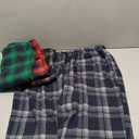 Motarto Men's Pajama Pants Flannel Plaid Pajama Sleep & Lounge PJ Bottoms Warm Sleepwear with Drawstring Pockets, XL