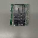 Compatible with iPhone 17 Case Cute Aesthetic Polka Dot Phone Case for Women Girl Shockproof Slim TPU and Hard PC Protective Cover (Black)