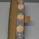 6Pcs Spice Jars with Label, 4oz Empty Square Seasoning Containers, Spice Jars with Shaker Lids, Small Spice Bottles for Salt, Herbs, Sugar, Pepper, Seasoning Jars for Spice Rack, Cabinet, or Drawer (Bamboo)