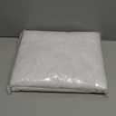 Sheer Curtains White 95 Inches Vintage Embroidered Floral, Window Treatments Rod Pocket Drapes for Living room, Bedroom, Semi Crinkle Voile Curtain Panels for Yard, Villa, Parlor, Set of 2, 52"x95".