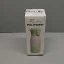 JDZ Portable Bottle Warmer 16000mAh Rechargeable, 17oz Milk Warmer for Travel with Rapid Heating, 7 Temp Settings, 316 Stainless Steel Water Warmer with LED Display for Breast Milk, Formula, Water (Green)