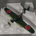 Dollox RC Plane 4 CH 2.4Ghz Remote Control Airplane - A6M Zero Fighter Jet RC Aircraft with Aileron Ready to Fly with Xpilot Stabilization System, One-Key Aerobatic Function, Gift for Beginners Adult