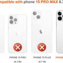 Hungo Compatible for iPhone 15 Pro Max Case for Women Clear Design Cute,Girly Girls Promax Ocean Beach Mountain Sunset Sun Sea Palm Trees Clouds Hills Tropical