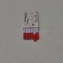 Red Paint Markers Pens - Single color 6 Pack Permanent Oil Based Paint Pen, Medium Tip, Quick Dry and Waterproof Marker for Rock, Wood, Fabric, Plastic, Canvas, Glass, Mugs, Canvas, Glass