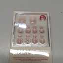 Glamnetic Press On Toenails - Fiancd | Classic Black French Tip Fake Toe Nails with a Glazed Finish | 16 Sizes - 32 Toe Nail Kit with Glue