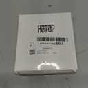 Hotop 30 Pcs Metal Drapery Curtain Rings 0.98/1.26/1.65 inch Interior Diameter and 30 Pcs Hanging Curtain Drapery Pin Hooks for Window Door Shower(Black,32 mm)