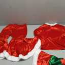 1 to 6 Years Baby Clothing Kids Girls Christmas Suit Long Sleeve Sweatshirt Top And Pants Set 2 Piece (Red, 2-3 Years)