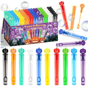 300pcs Halloween Mini Bubble Wands, Halloween-Themed Party Favors for Kids, Bubble Wands for Trick or Treat, Goodie Bags, Toys Gifts for Kids & Adults (3000PCS, 10 Colors)
