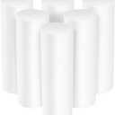 Operitacx 6pcs Foam Cylinders  Lightweight Polystyrene Foam Packaging, DIY Christmas Decorations, Craft Supplies for Floral Arrangements, Model Making & Gift Wrapping