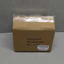 NIKKY HOME Tulip Taper Candle Holders Set of 2, Vintage Elegant Flower Shaped Metal Candlestick for Table Centerpieces, Spring Wedding Decor and Dinner Party, White & Green