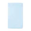 American Baby Company 100% Natural Cotton Fitted Cradle/Bassinet Sheet 36" x 18" - Soft, Breathable & Hypoallergenic Bed Sheet, Baby Blue, Neutral for Boys & Girls