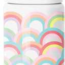 Simple Modern Kids Summit Water Bottle with Straw Lid | 14oz Stainless Steel Cup Insulated Tumbler for Toddlers, School | Rainbow Spark
