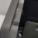 TIPGO Bathroom Trash Can with Lid, 4 Gallon / 15 Liter Small Garbage Can, Press Top Bin, Plastic Wastebasket with Pop-Up Lid for Bedroom, Living Room, Office (Black)