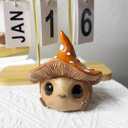 Mushroom Outdoor Garden Decor Statue Garden Gnomes Statues for Home Desk, Yard, Patio, Backyard, Fairy Garden, Balcony,Lawn Ornament,Mothers Day, Birthday Gifts for Women, Grandma, Mom