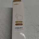 Throw Pillow Covers Decorative Faux Fur Set of 2 12x20 Inch Pillow Covers, Soft Cream White Lumbar Plush Striped Pillowcases for Couch Sofa Bed Living Room, Fluffy Cute Home Boho Accent Decor