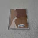 MAYCARI Minimalist Line Brown Case for iPad 9.7 inch 2017/2018 with Pencil Holder, Abstract Line Art iPad 5th/6th Generation Soft TPU Back Protective Case, Auto Sleep/Wake Cover Slim Shell for Women