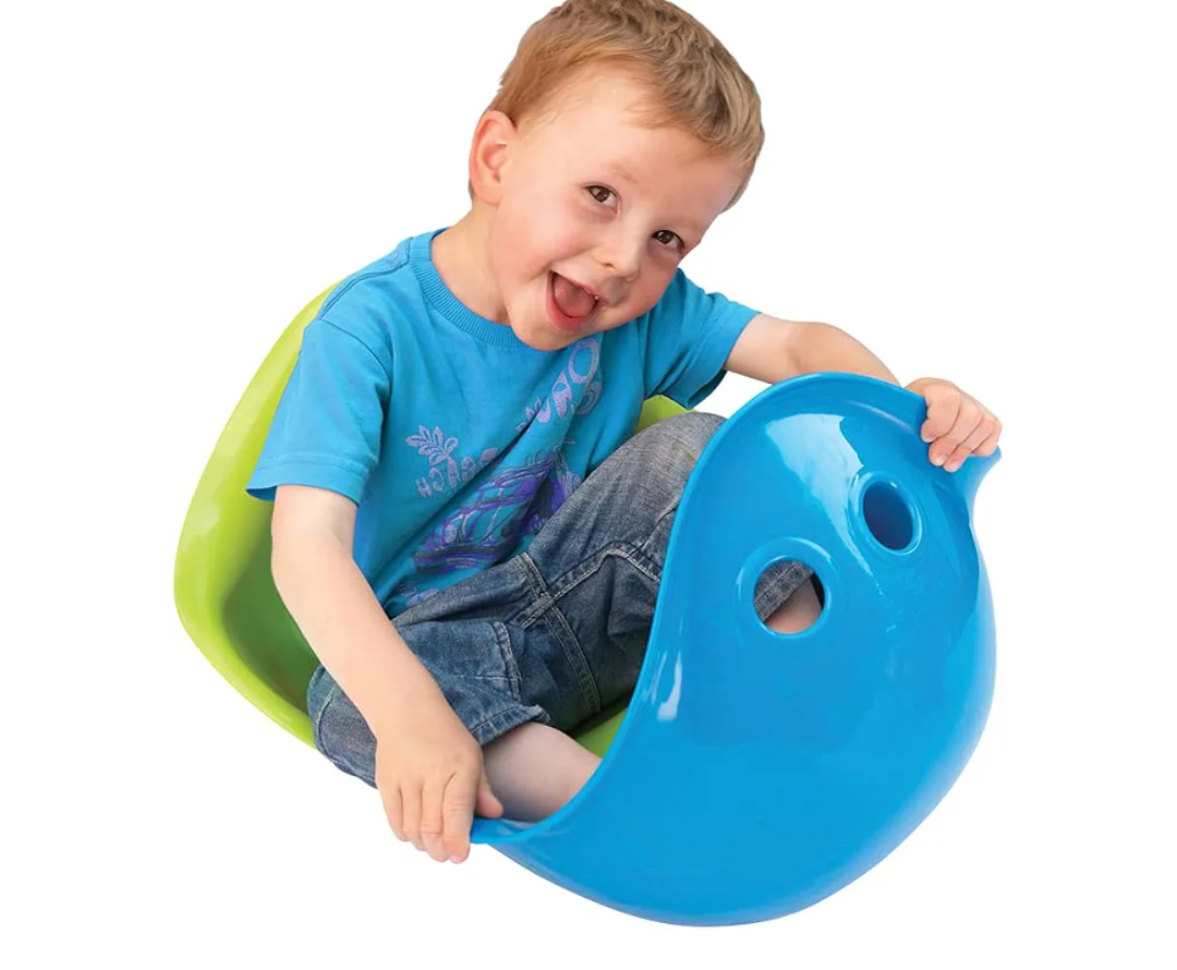 Fat Brain Toys bilibo - Green and Blue  - bilibo by MOLUK - Green Active Play for Ages 2 to 3