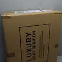 CAR PASS 3D Foam PU Leather Car Seat Covers Front Seats, Waterproof Faux Leather Front Seat Cover for Cars, Luxury Universal Fit Anti-Slip for SUV Truck Sedan Automotive, Armrest Airbag Compatible, Black