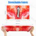 8 Pack Stretchable Book Covers, Marble Book Sleeve for Paperbacks Hardcover Textbook up to 9 x 11 in, Washable, Reusable Book Protector with Label Sticker for School Boys Girls Read Lovers
