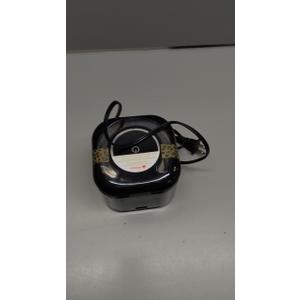 Denture Bath Cup with Cleaning Brush, Large Soaking Container with Strainer Basket for False Teeth & Night Guard, Oral Care Storage Holder for Home Use, Black