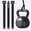 BLOSY Large Zip Ties Heavy Duty, 251 Lb Load Capacity, 1/ 2 Inch Width, 12" Length, Heavy Duty with 251 lb Tensile Strength, Big Cable Ties with Tensile Strength, 50 Pack