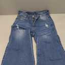 VIPONES Women's Flare Bell Bottom Jeans High Waisted Wide Leg Bootcut Jeans Stretchy Denim Pants (2, Light Blue 7)