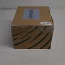 La Jolie Maison White Planter with Wood Stand, 9 Inch Ceramic Planter for Indoor Plants, Large Modern Planter Pots with Drainage Hole (Natural)