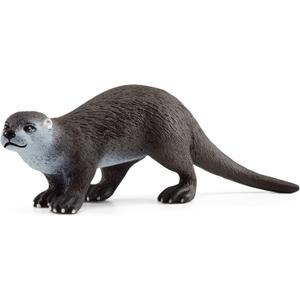 Schleich Wild Life - Marine and Ocean Wild Animal Toys for Kids and Toddlers, Otter Toy, Ages 3+