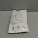 Square Silicone Air Fryer Liners 2 Pack, Compatible with Ninja AF141 181, 8.5 Inch Air Fryer Liners for COSORI 5-6.5 QT, Reusable Silicone Basket, Air Fryer Accessories (Black)