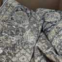 Vintage Area Rug 7x10 Brown Washable Living Room Large Carpet Non Slip Bedroom Indoor Office Low Pile Traditional Distressed Retro Accent Rug for Dining Room